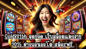 Gold881th สุดยอด เว็บสล็อตแตกง่าย 2025 ฝากถอนออโต้ สมัครฟรี เล่นได้เงินจริง